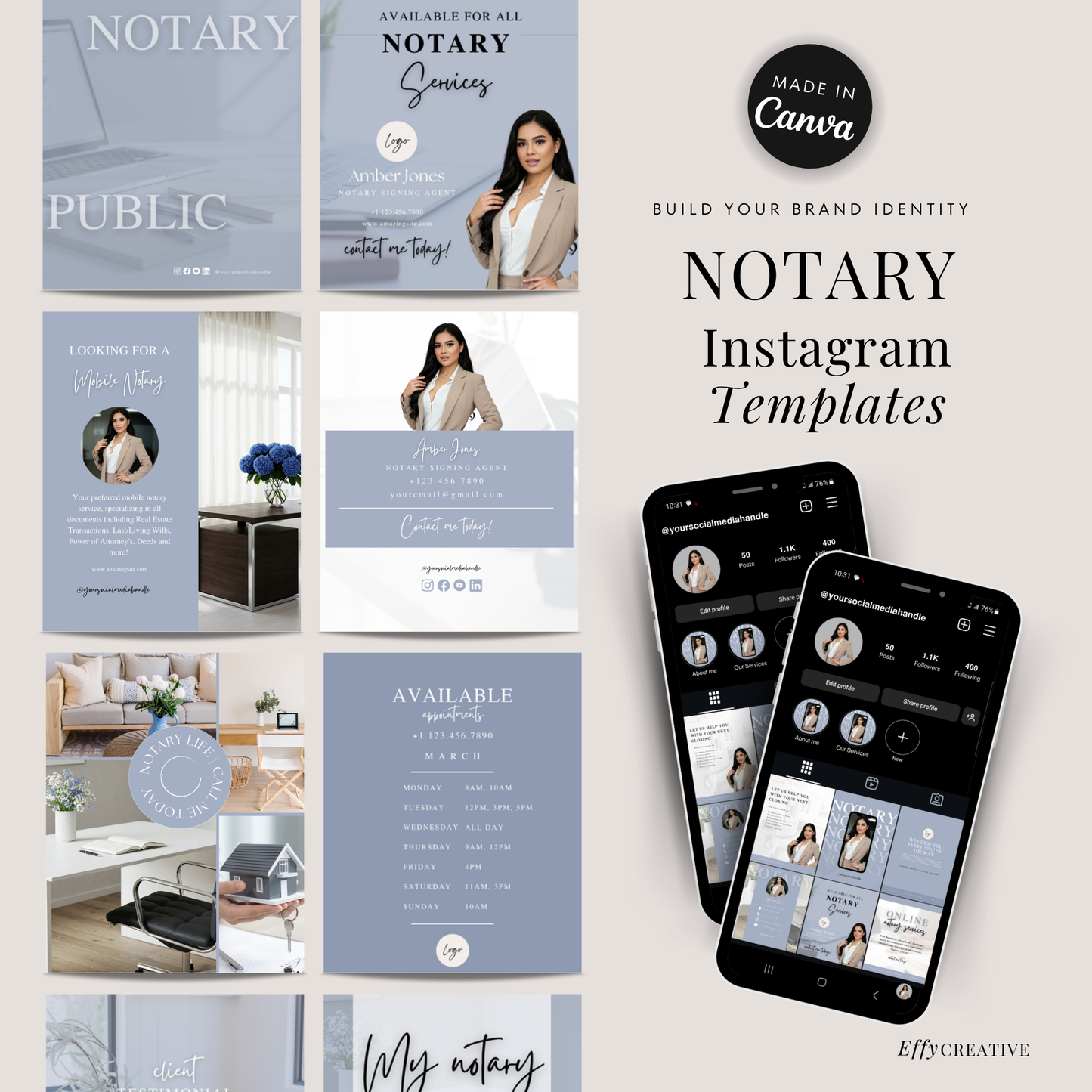 80 Notary Social Media Posts 4:5 Ratio