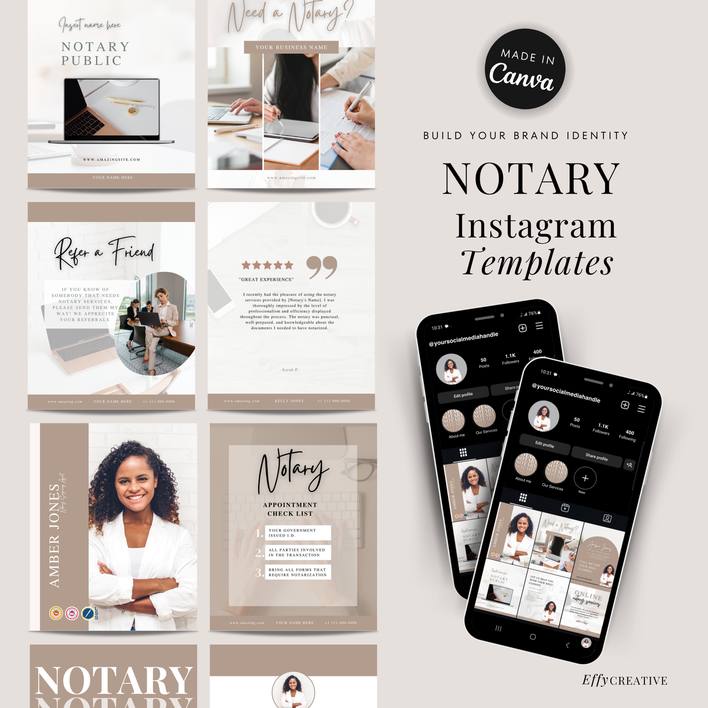 80 Notary Social Media Posts 4:5 Ratio