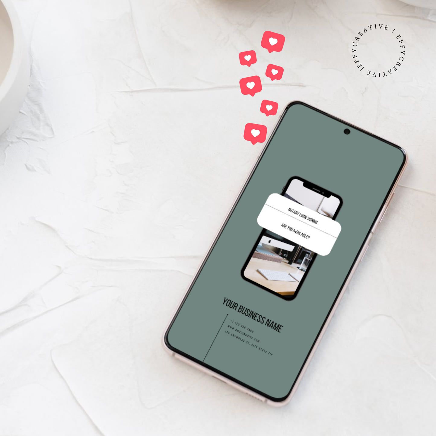 Notary Social Media Kit - Green