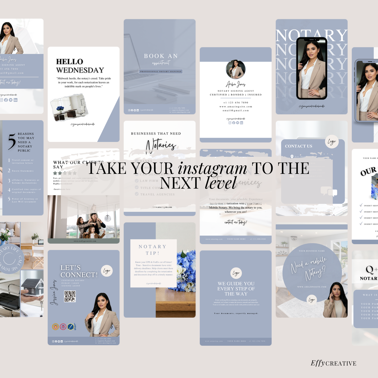 80 Notary Social Media Posts 4:5 Ratio