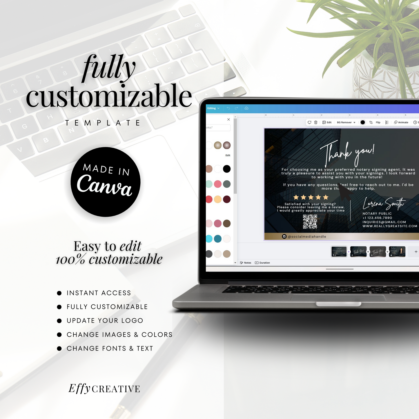 Notary Starter Bundle Kit - Professional Marketing Templates