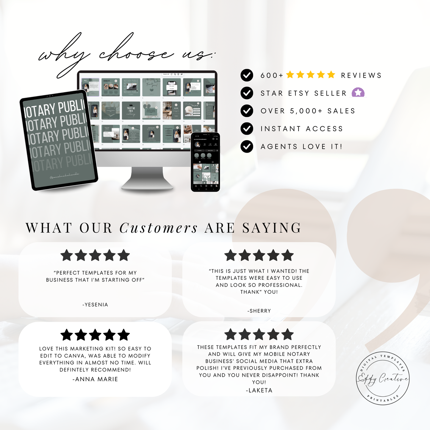 Notary Social Media Kit - Green
