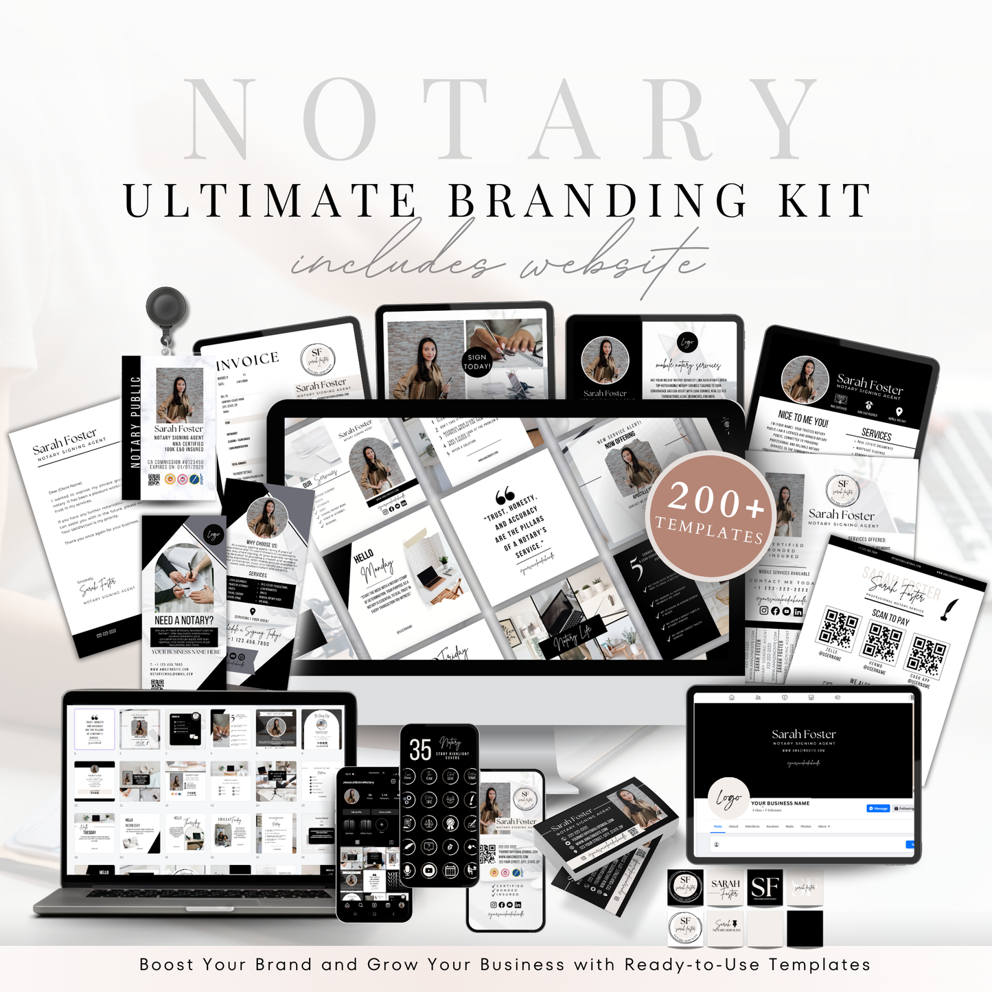 Notary Ultimate Branding Kit - Black