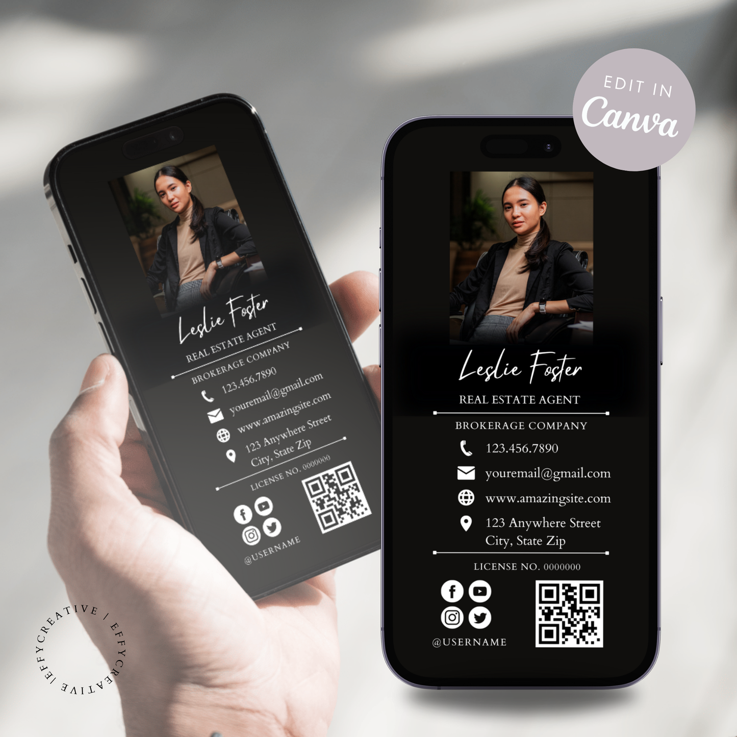 Real Estate Digital Business Card