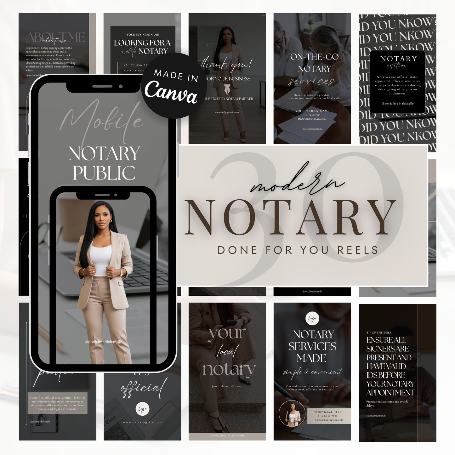 Modern Reels for Notaries and Loan Signing Agents