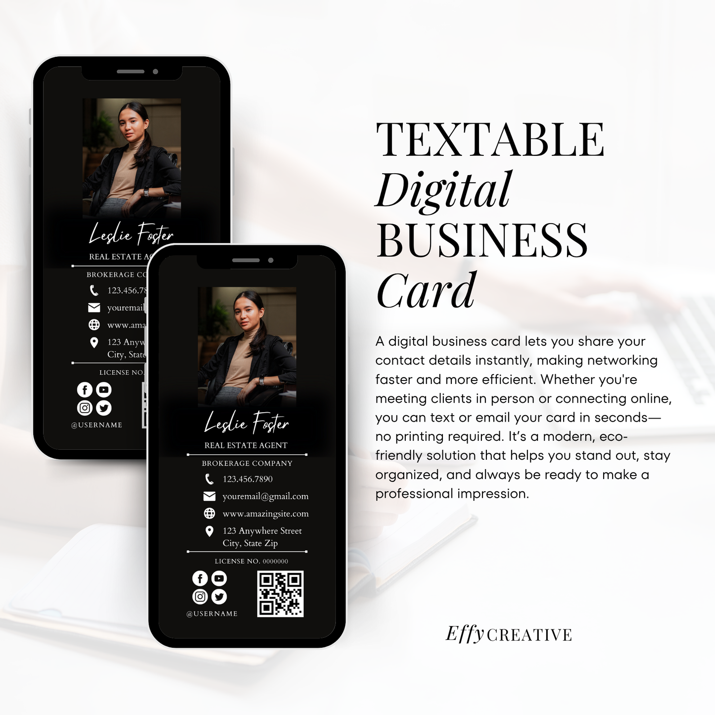 Real Estate Digital Business Card