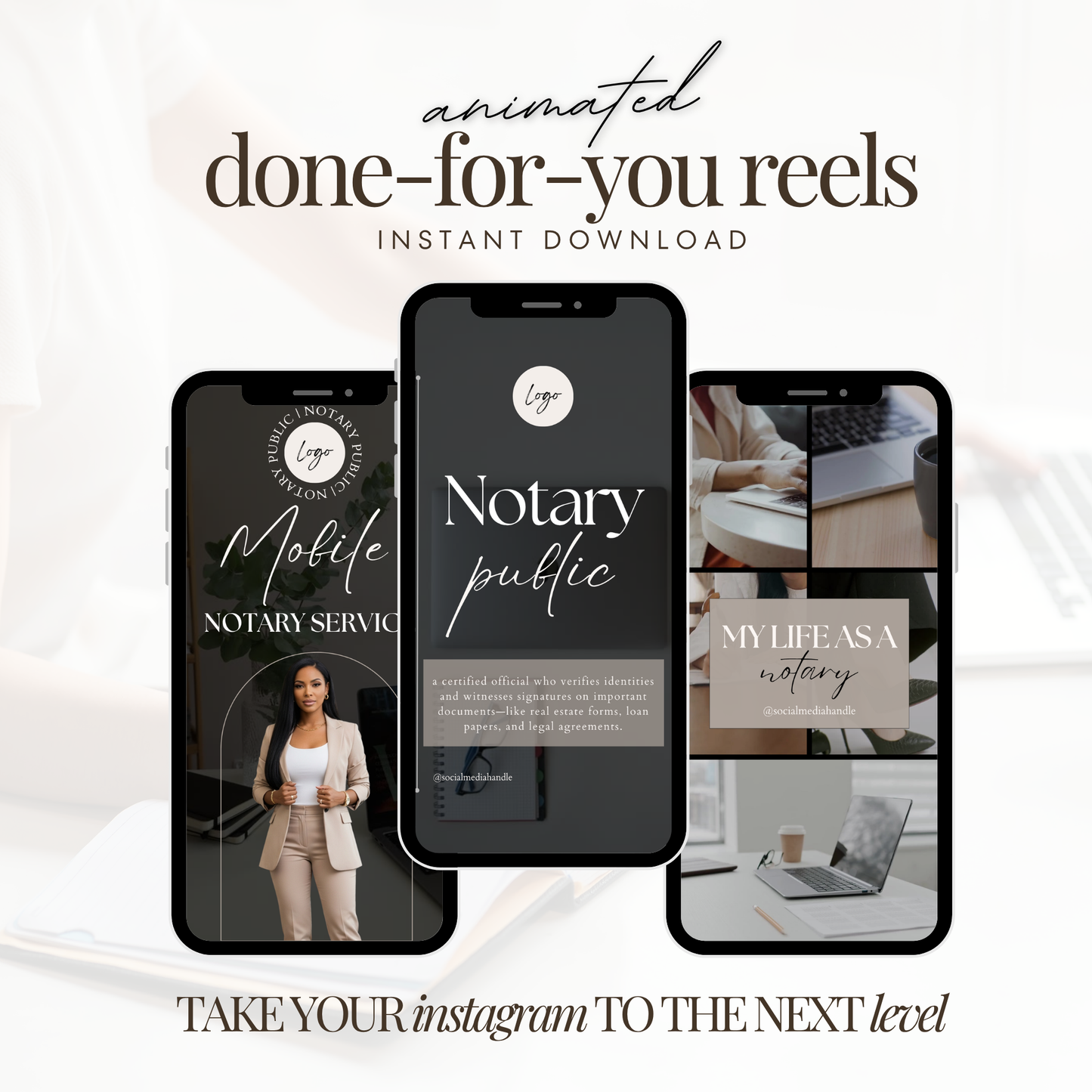 Modern Reels for Notaries and Loan Signing Agents