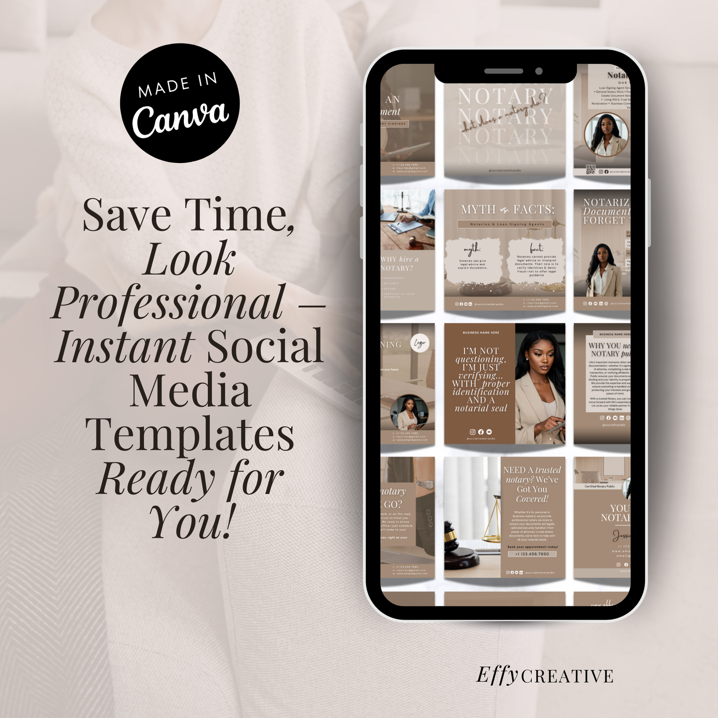 Notary Social Media Branding Kit