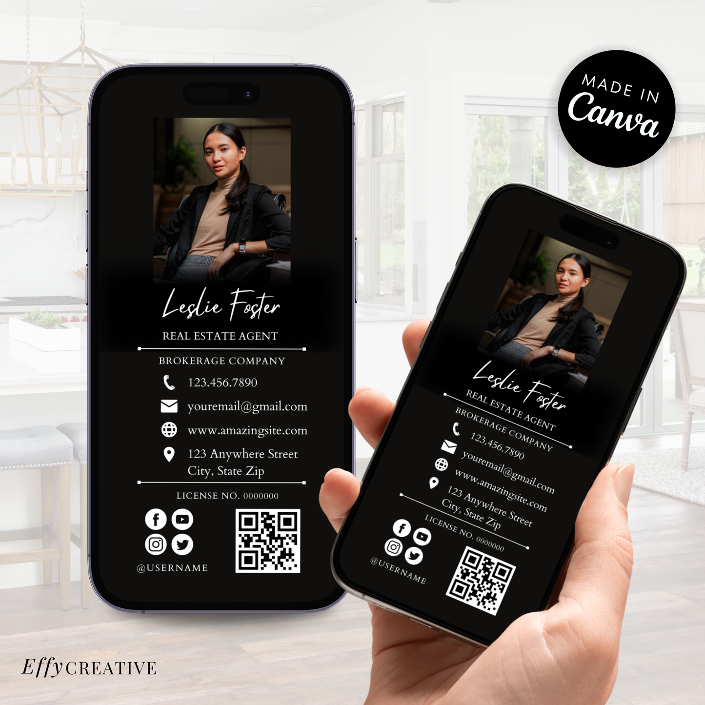 Real Estate Digital Business Card